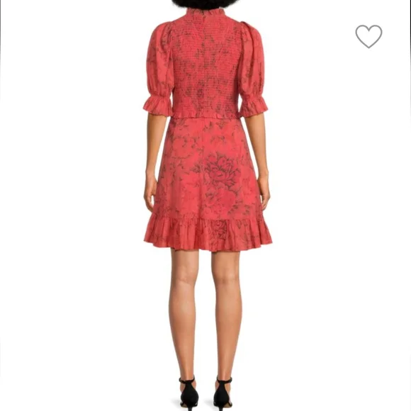 Revolve Area Stars Priya Floral Smocked Mini Dress - Picture 3 of 9